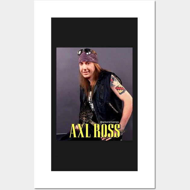 Axl Ross Wall Art by arkanememes